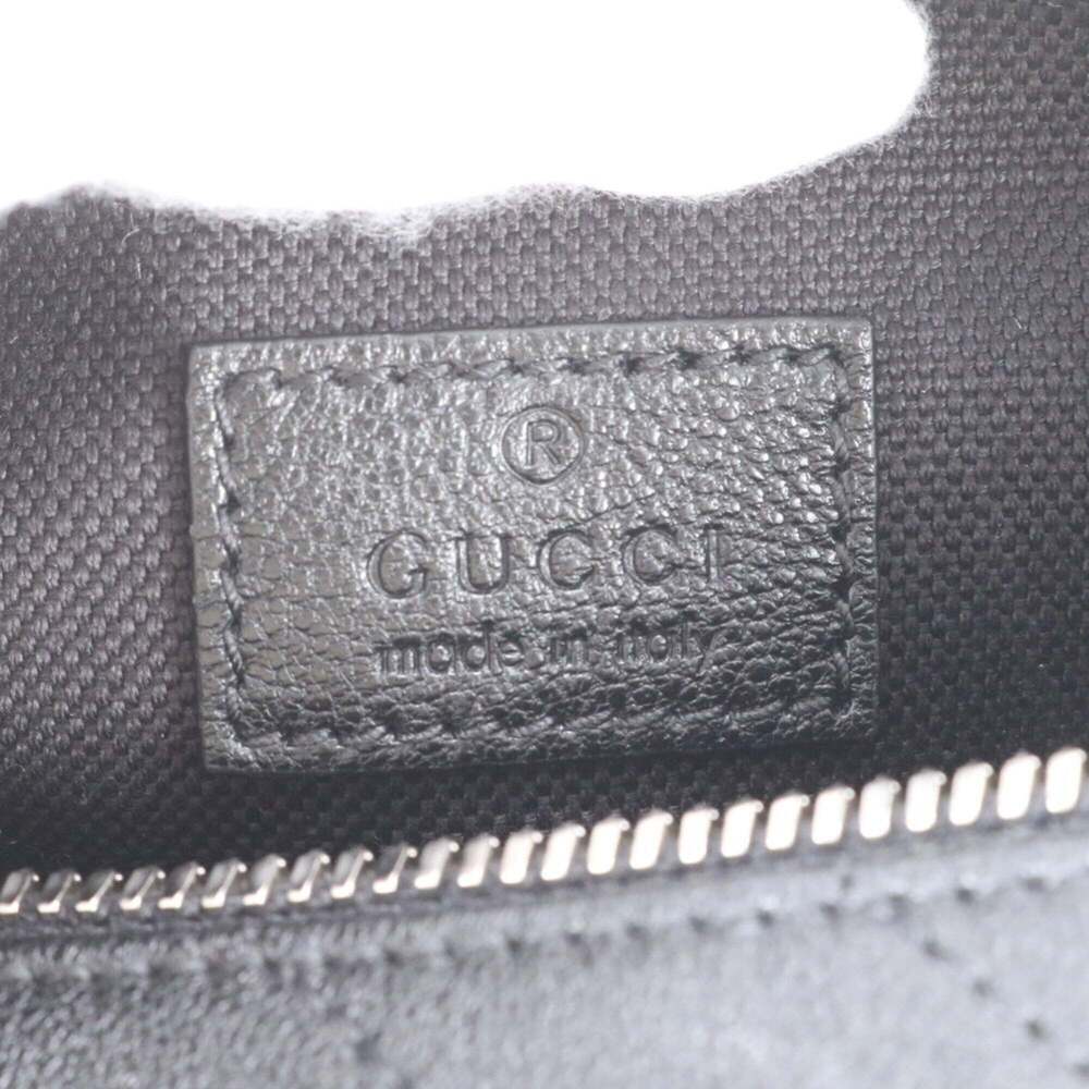 GUCCI Black Leather Shoulder Bag - Picture 8 of 9